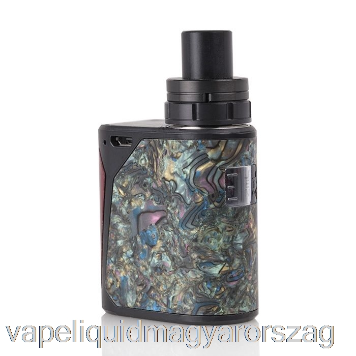 Smok Priv One 60w-os Minden Az Egyben Készlet - 920mah Fekete Test / Zöld Gyöngyház Vape Folyadék